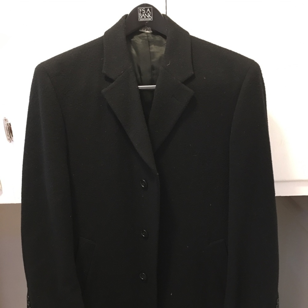 Men’s wool overcoat